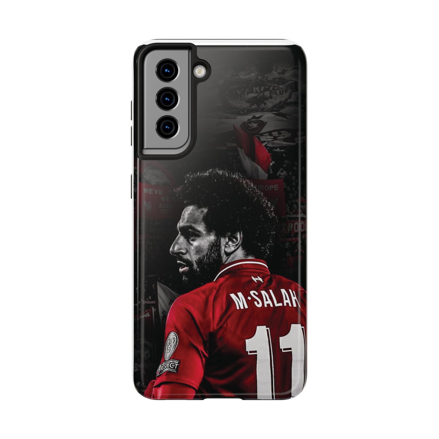 M'Salah Tough Phone Case - Durable Soccer Design for Fans