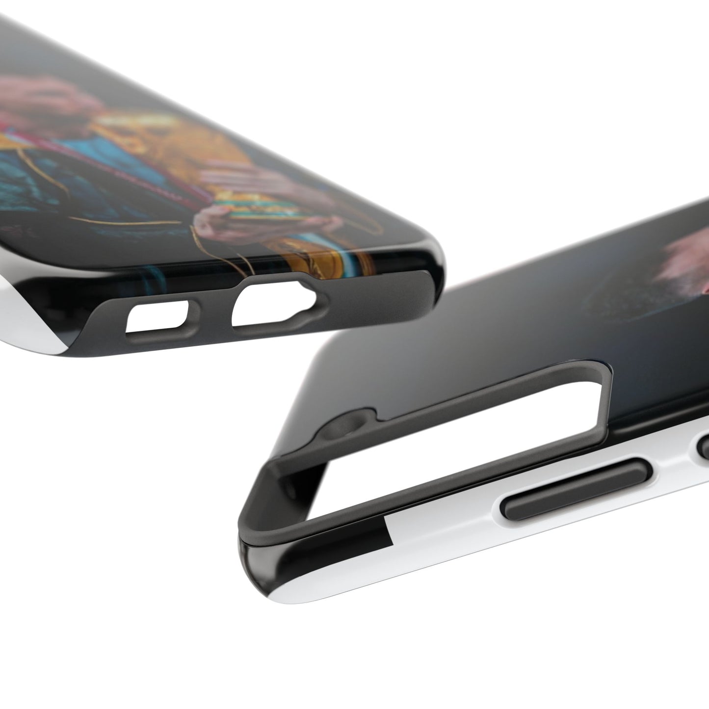Messi World Cup Champion Tough Phone Case - Messi Trophy Design