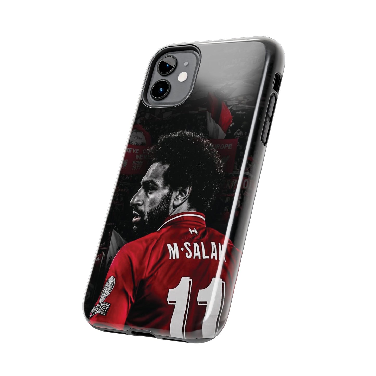 M'Salah Tough Phone Case - Durable Soccer Design for Fans