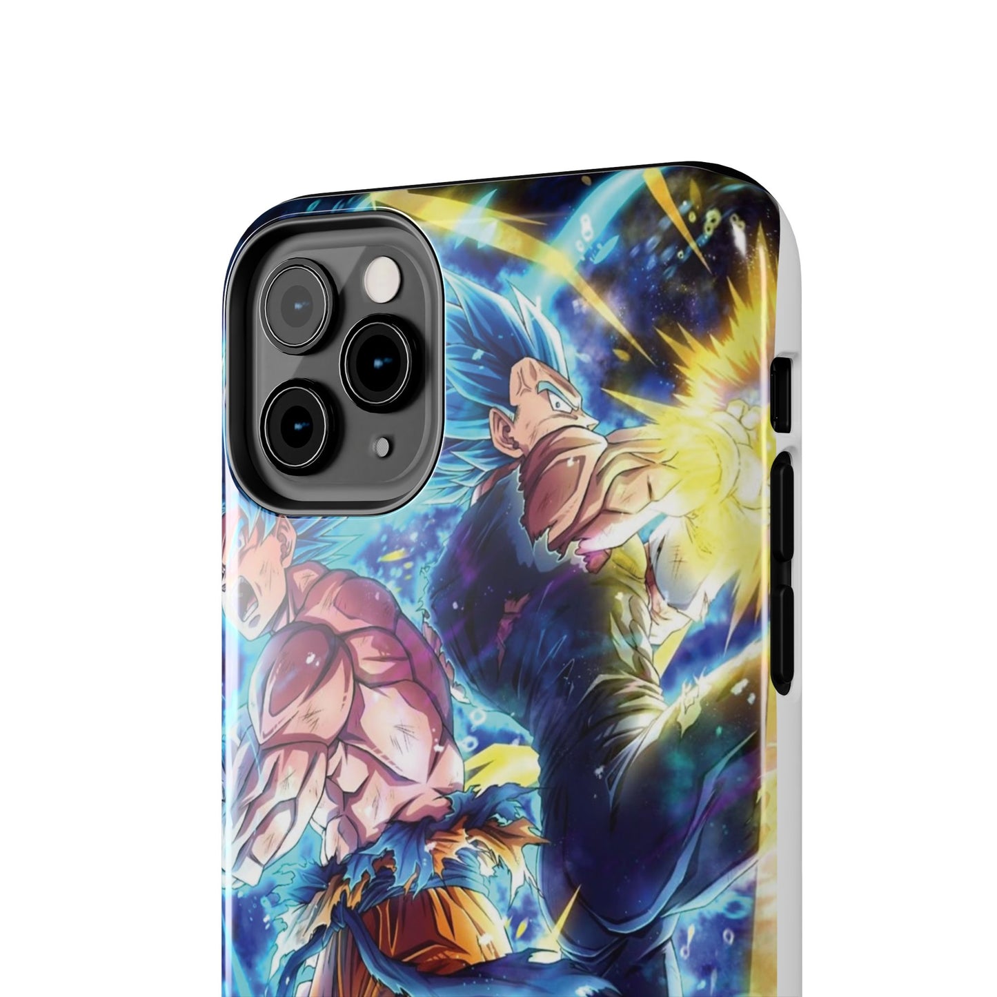 Goku Vegeta Dragon Ball Super Tough Phone Case - Vibrant Anime Character Design