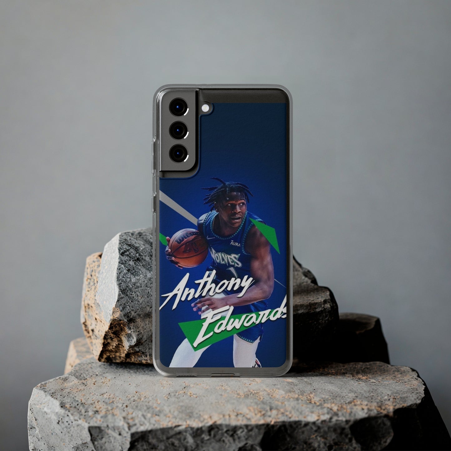 Anthony Edwards Soft Phone Case - Basketball Fan Accessory