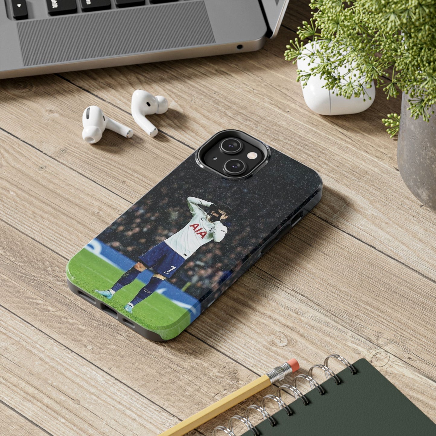Son Heung-min Personalized Tough Phone Case for Soccer Fans - Stylish and Durable Design