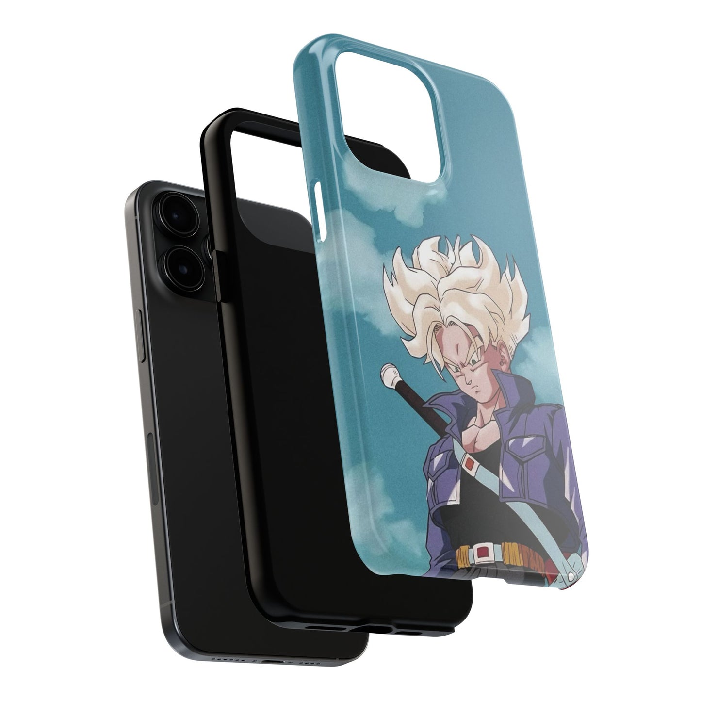 Trunks Dragon Ball Z Tough Phone Case - Trunks Design for Anime Fans