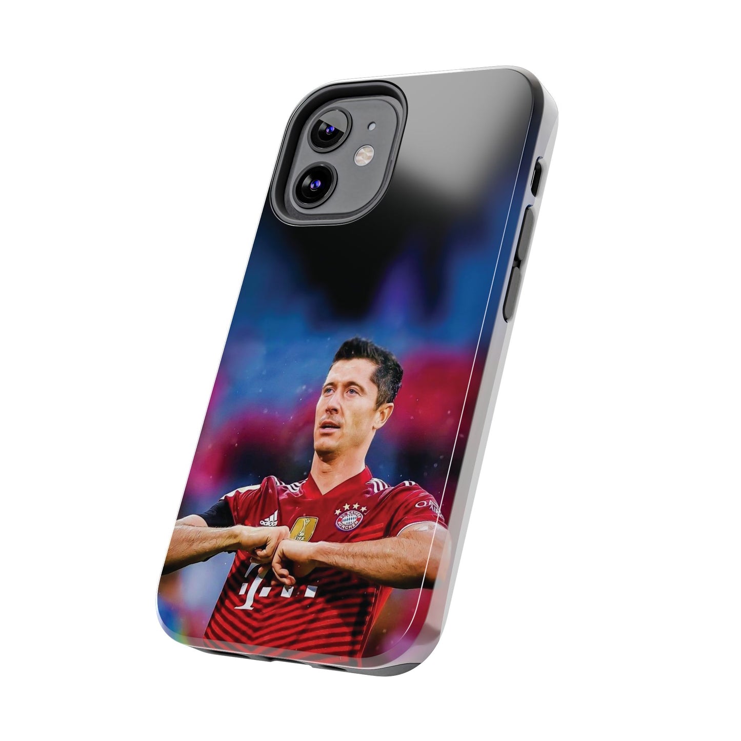 Robert Lewandowski Soccer Tough Phone Cases - Featuring Legendary Player Design