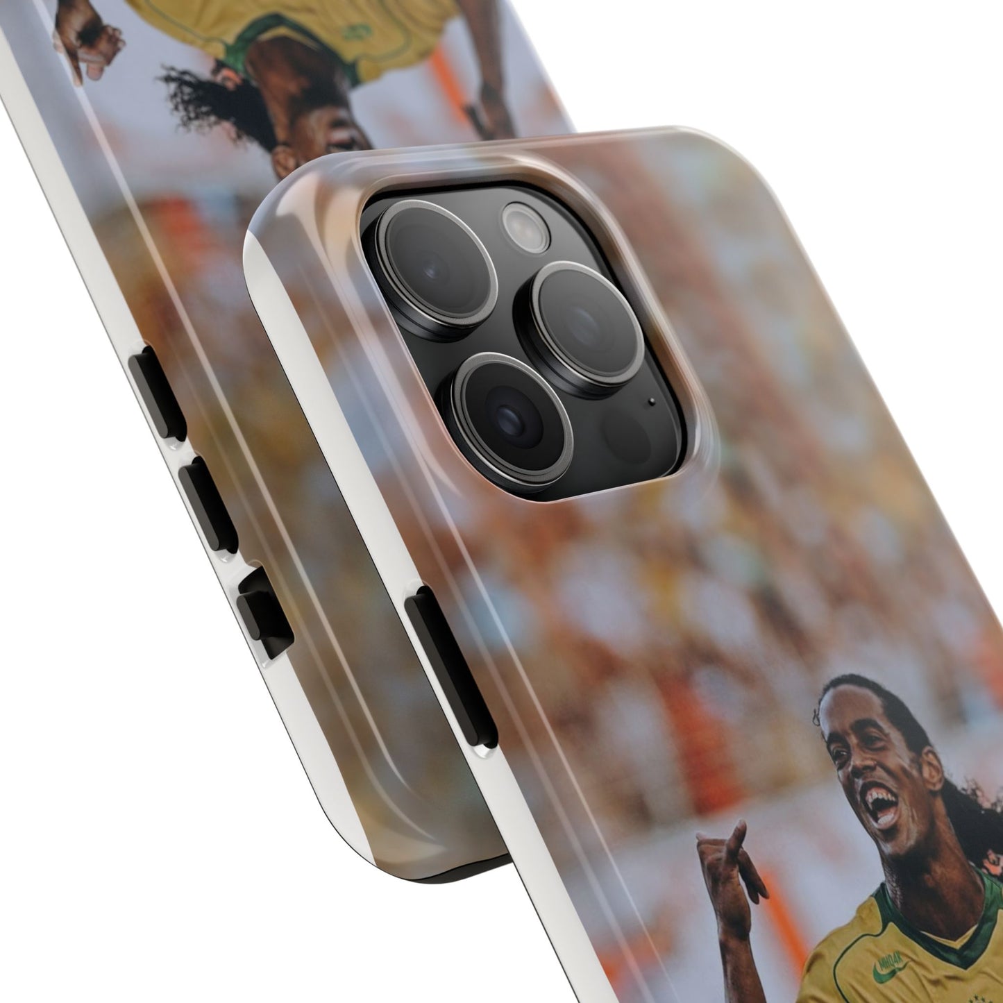 Ronaldinho Soccer Fan Tough Phone Cases - Celebration Design