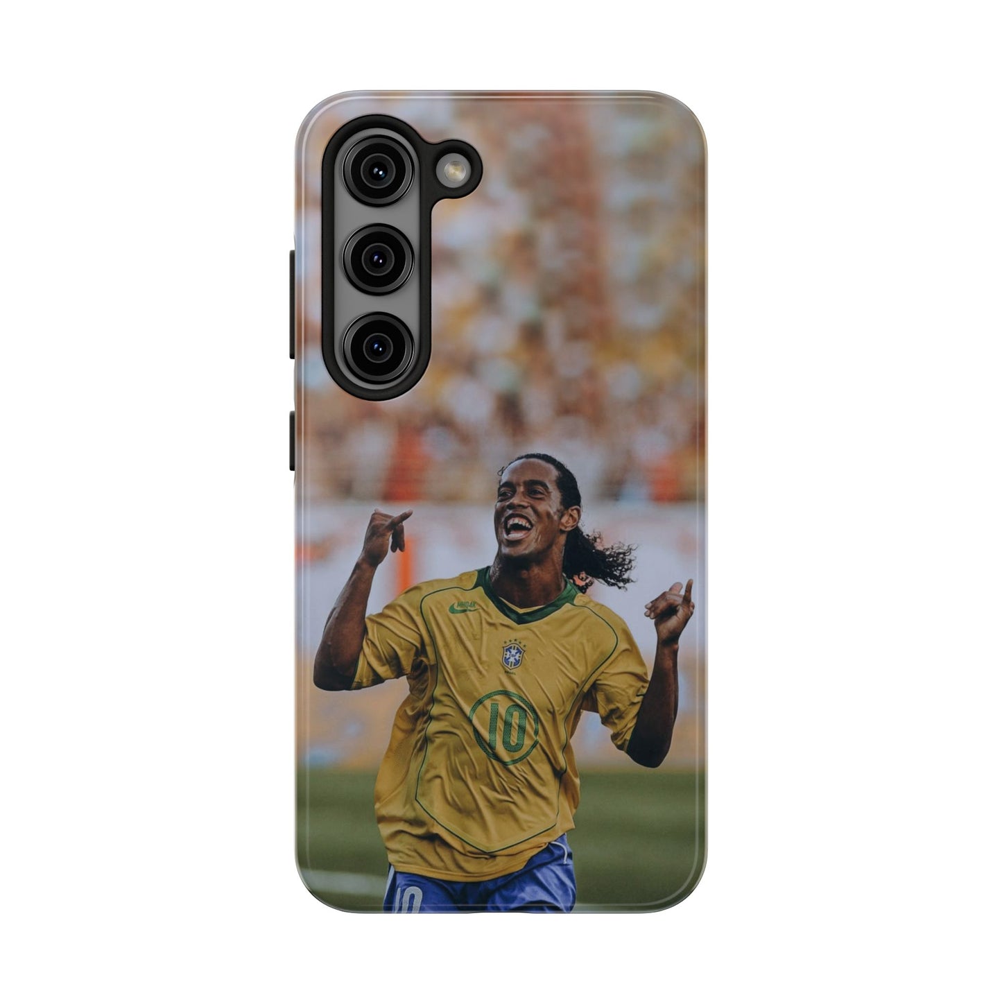 Ronaldinho Soccer Fan Tough Phone Cases - Celebration Design