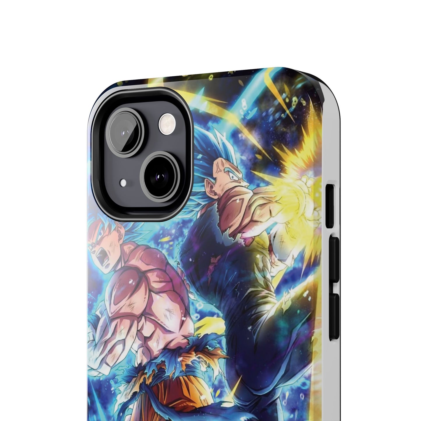 Goku Vegeta Dragon Ball Super Tough Phone Case - Vibrant Anime Character Design