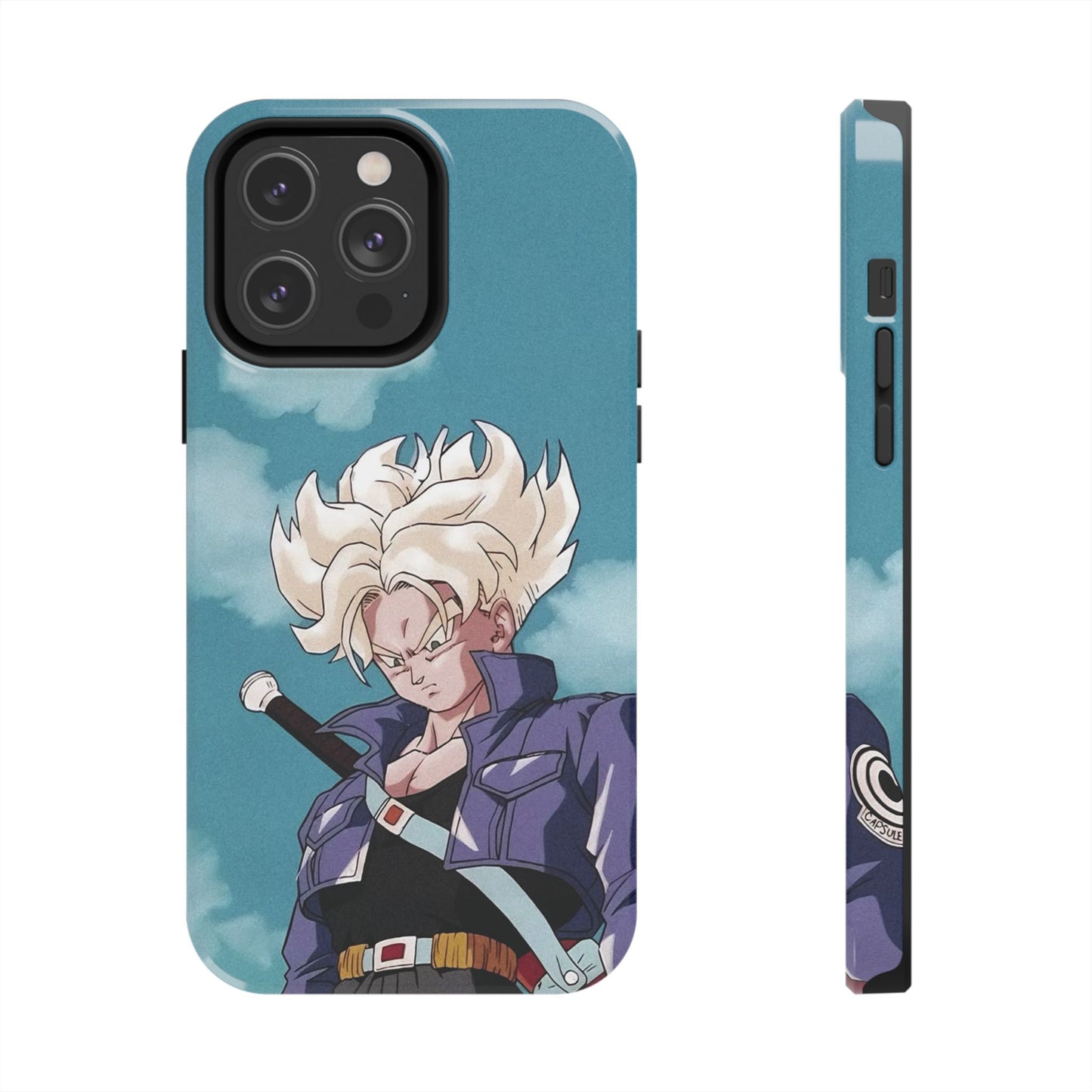 Trunks Dragon Ball Z Tough Phone Case - Trunks Design for Anime Fans