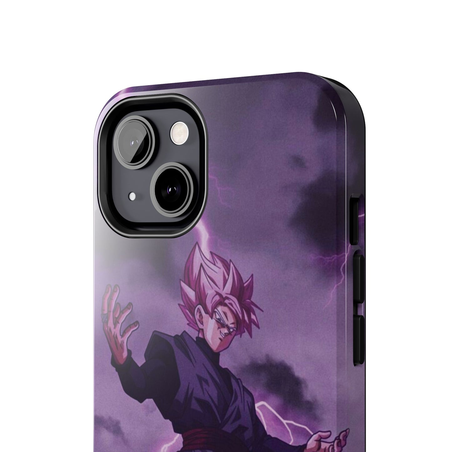 Black Goku Anime Tough Phone Case - Dragon Ball Z Inspired Design