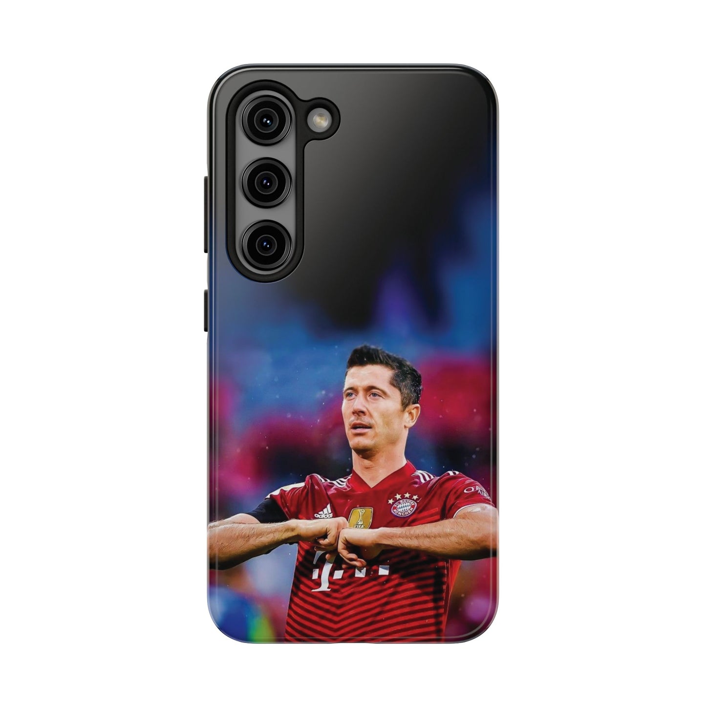 Robert Lewandowski Soccer Tough Phone Cases - Featuring Legendary Player Design