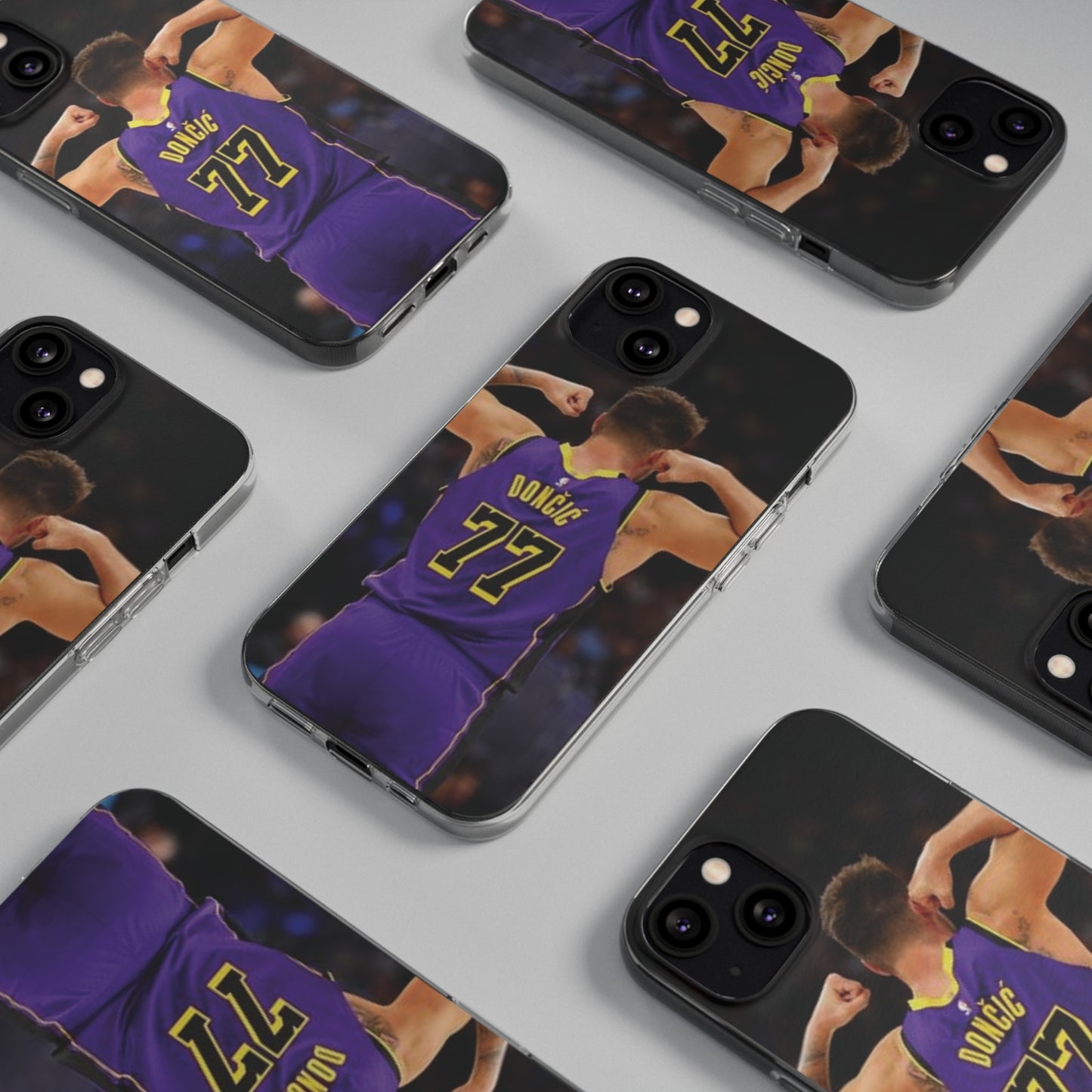 Luka Dončić Inspired Soft Phone Case - NBA Basketball Lover's Gift