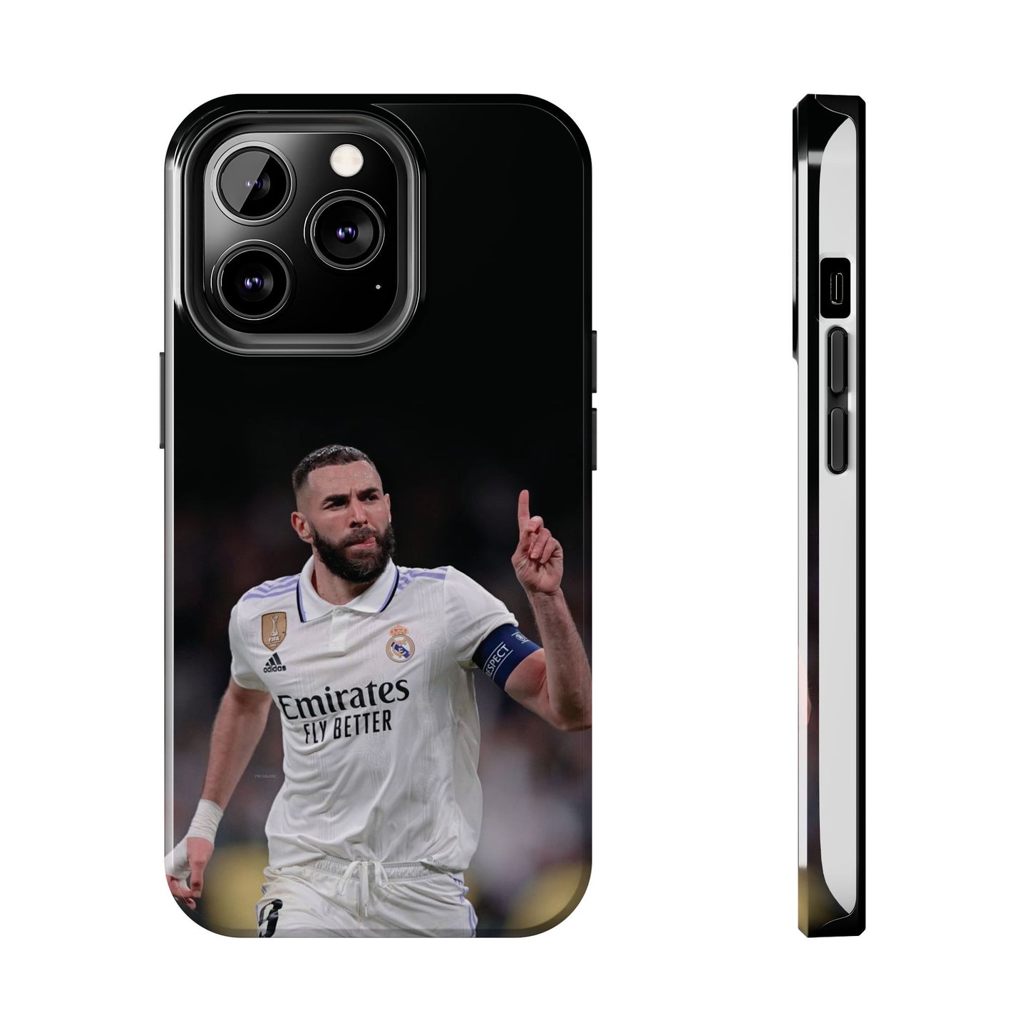 Benzma Fanatic Tough Phone Case - Real Madrid Inspired Design