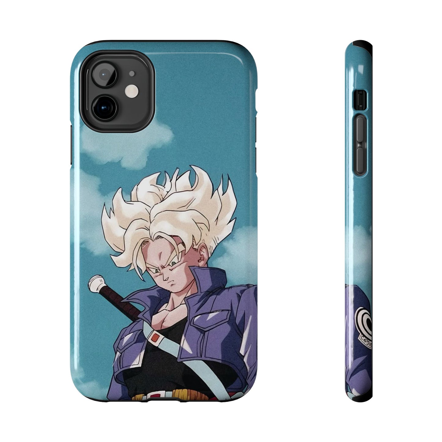 Trunks Dragon Ball Z Tough Phone Case - Trunks Design for Anime Fans