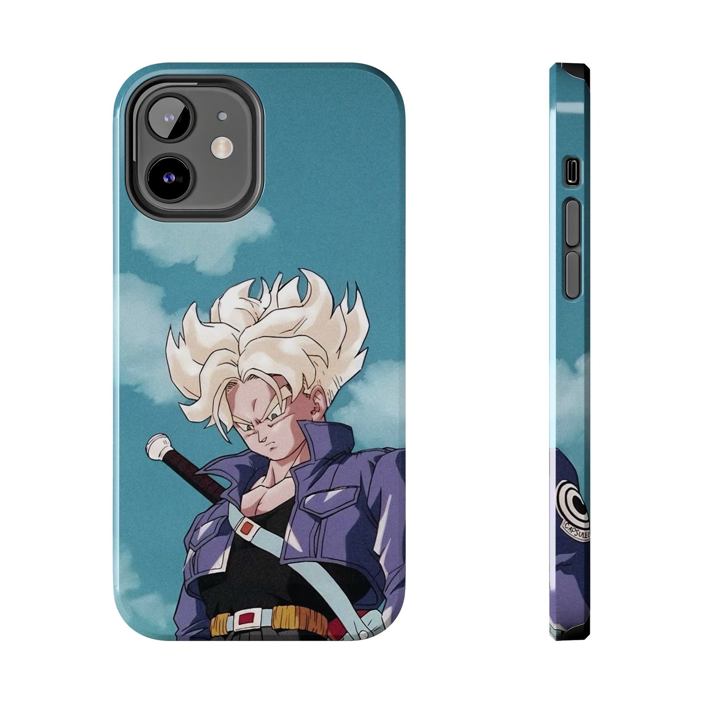 Trunks Dragon Ball Z Tough Phone Case - Trunks Design for Anime Fans