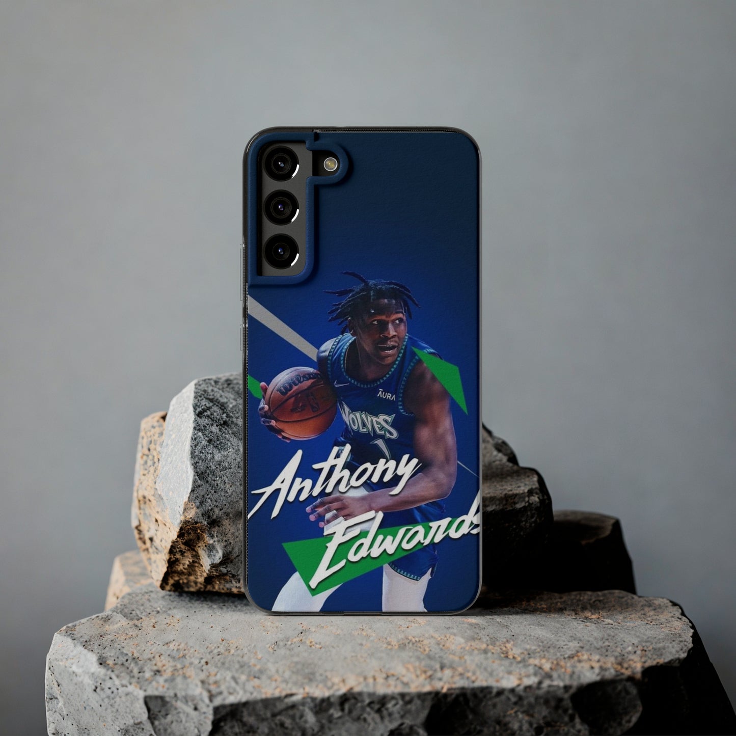 Anthony Edwards Soft Phone Case - Basketball Fan Accessory