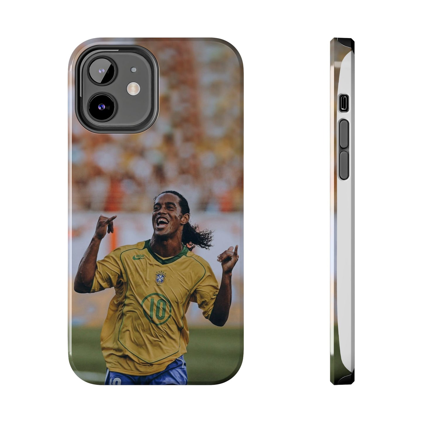 Ronaldinho Soccer Fan Tough Phone Cases - Celebration Design