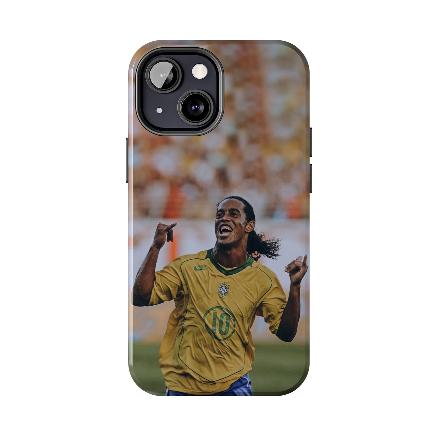 Ronaldinho Soccer Fan Tough Phone Cases - Celebration Design