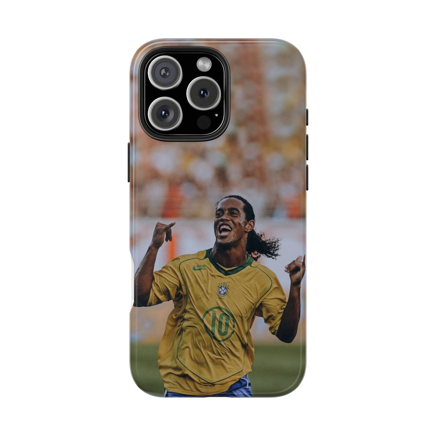 Ronaldinho Soccer Fan Tough Phone Cases - Celebration Design