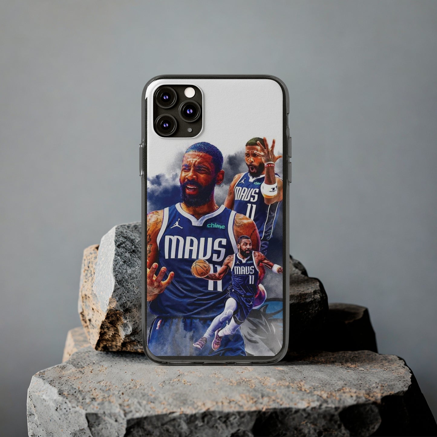 Kyrie Ivring Soft Phone Case with Basketball Theme - Perfect for Sports Fans
