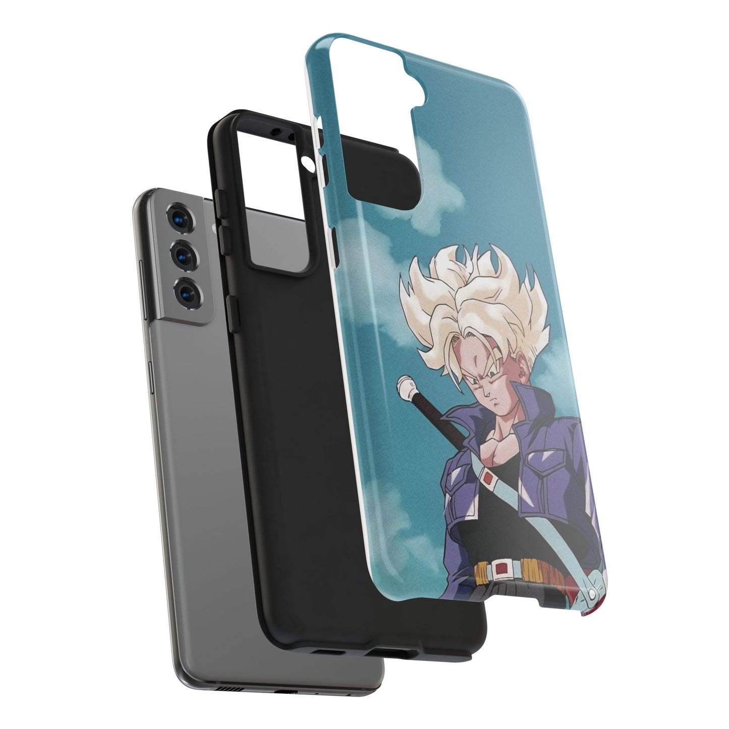 Trunks Dragon Ball Z Tough Phone Case - Trunks Design for Anime Fans