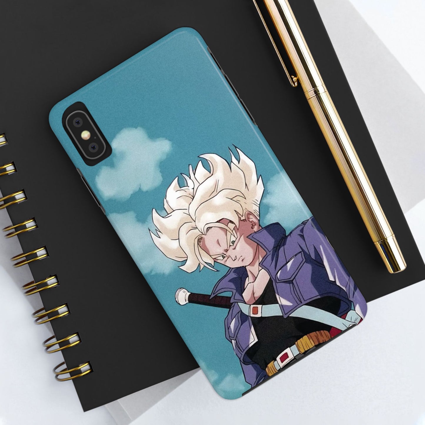 Trunks Dragon Ball Z Tough Phone Case - Trunks Design for Anime Fans