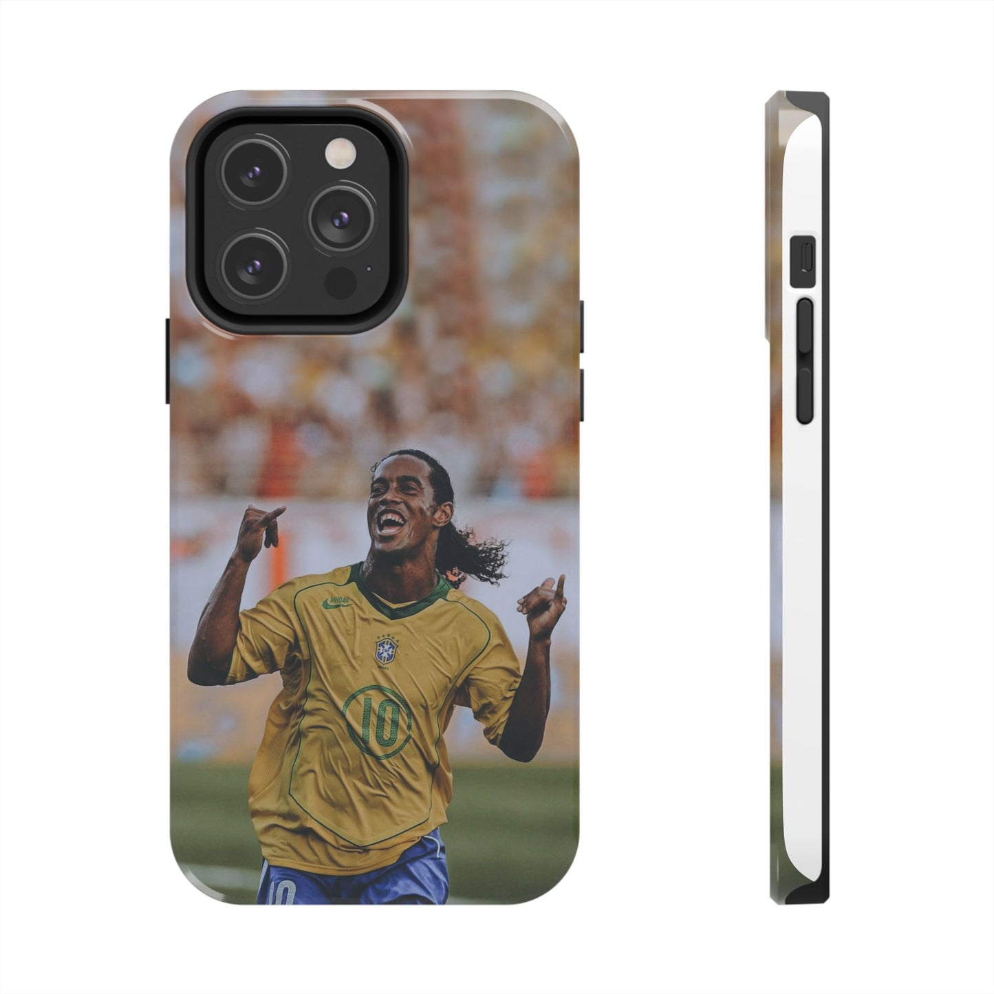 Ronaldinho Soccer Fan Tough Phone Cases - Celebration Design