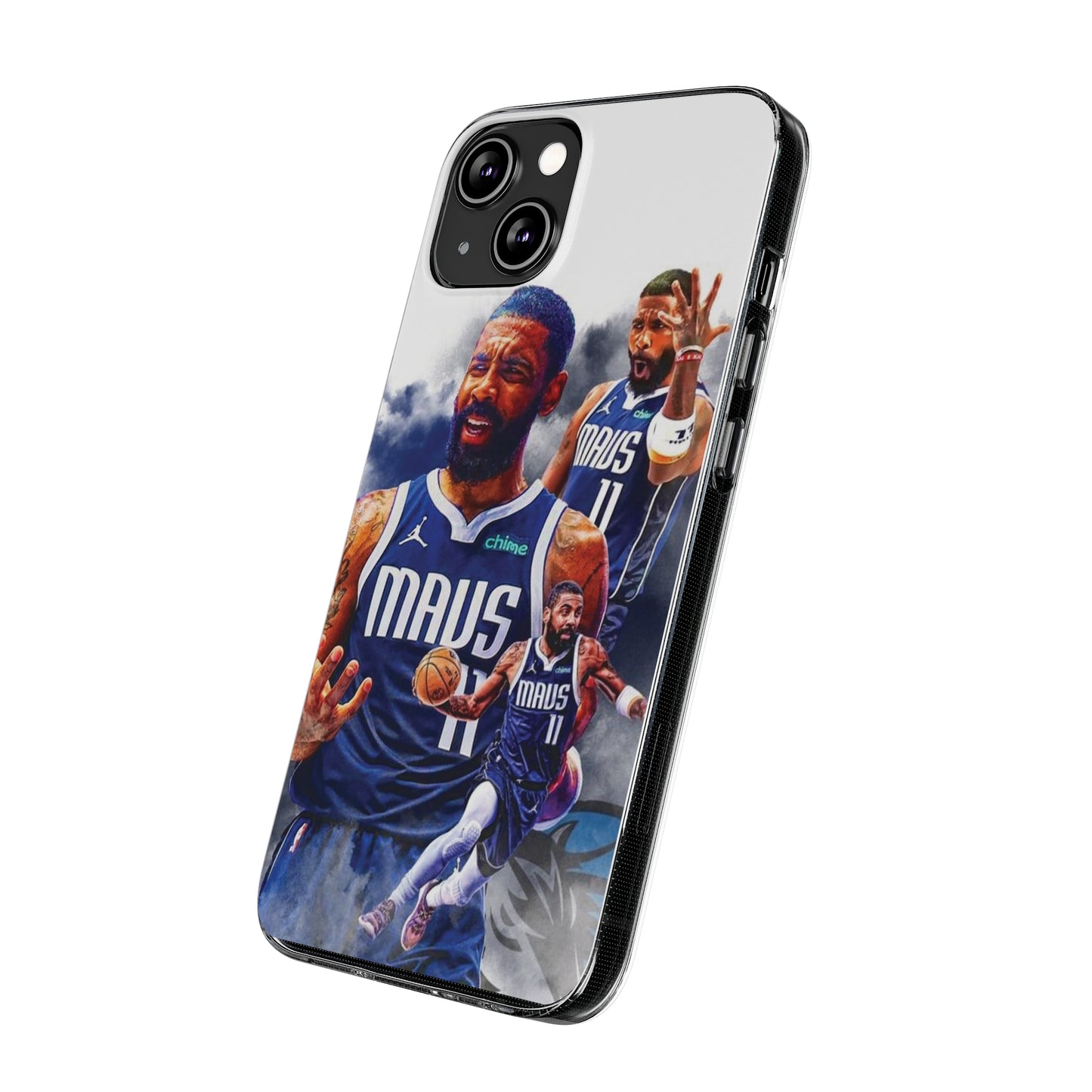 Kyrie Ivring Soft Phone Case with Basketball Theme - Perfect for Sports Fans