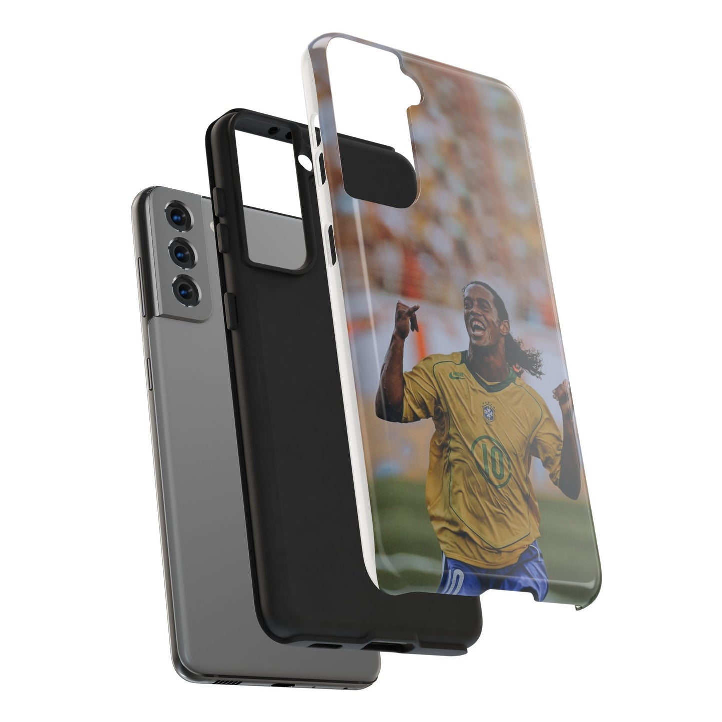 Ronaldinho Soccer Fan Tough Phone Cases - Celebration Design