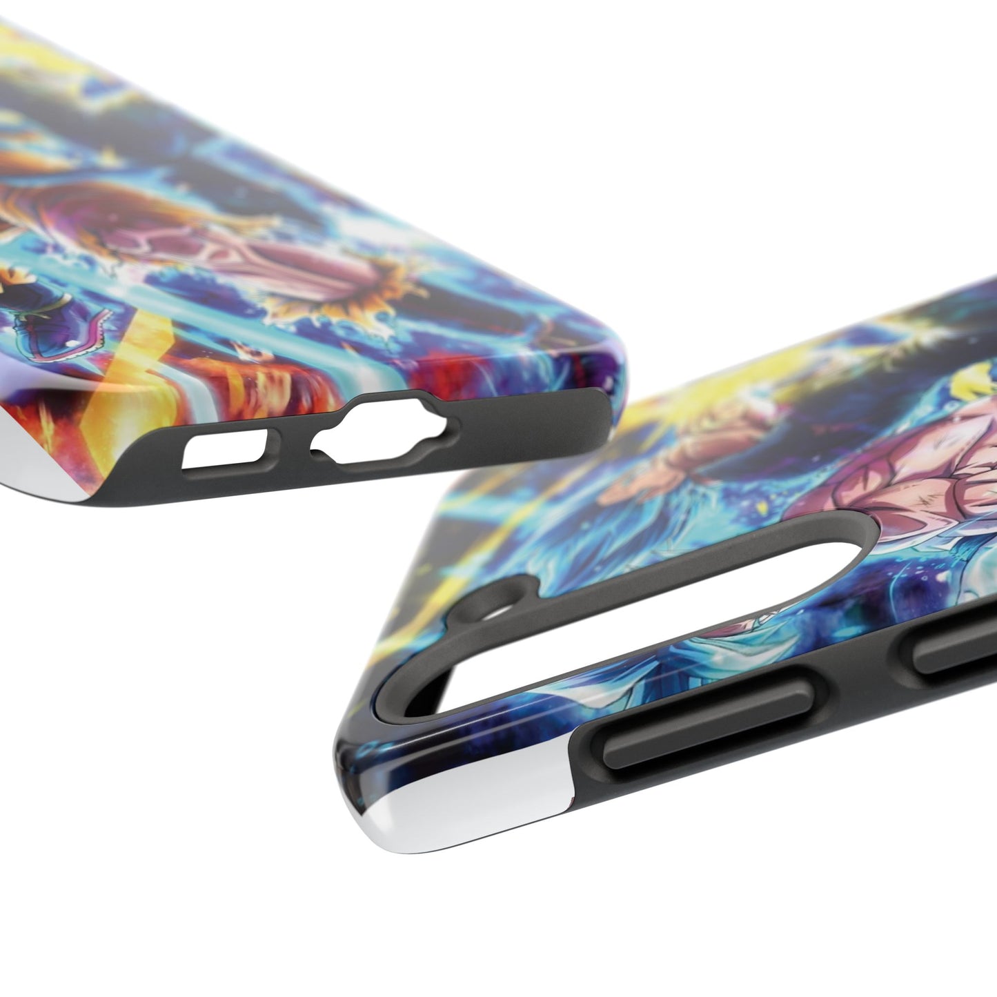 Goku Vegeta Dragon Ball Super Tough Phone Case - Vibrant Anime Character Design