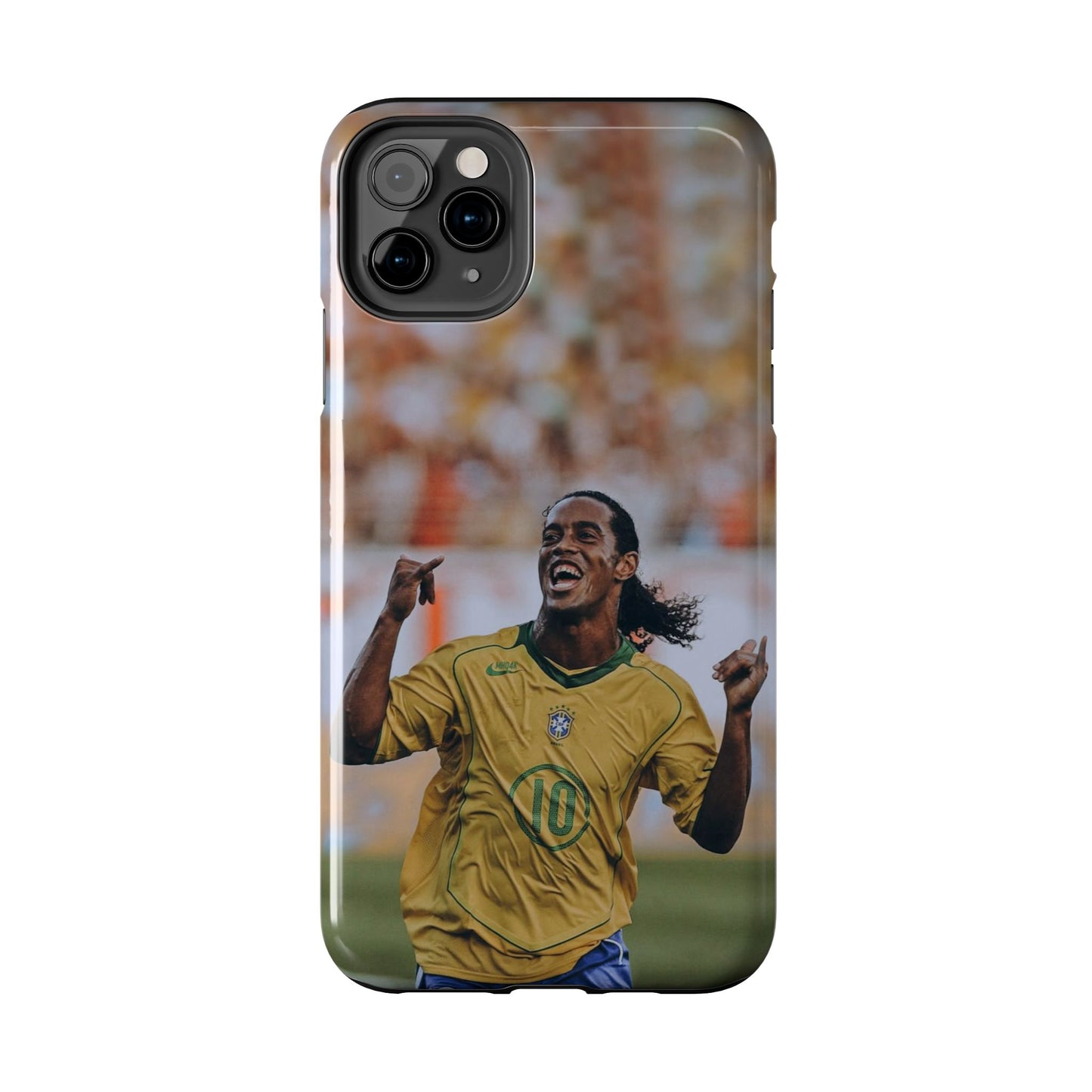 Ronaldinho Soccer Fan Tough Phone Cases - Celebration Design