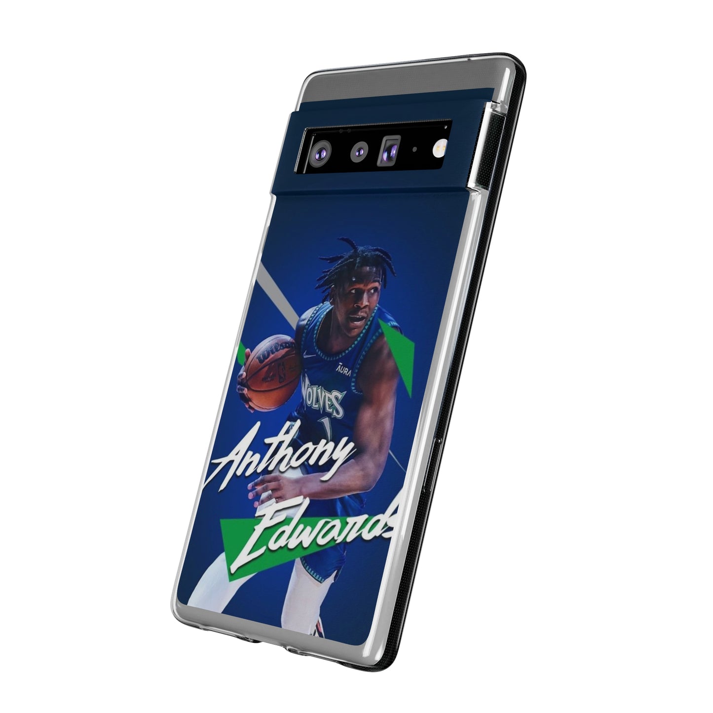 Anthony Edwards Soft Phone Case - Basketball Fan Accessory