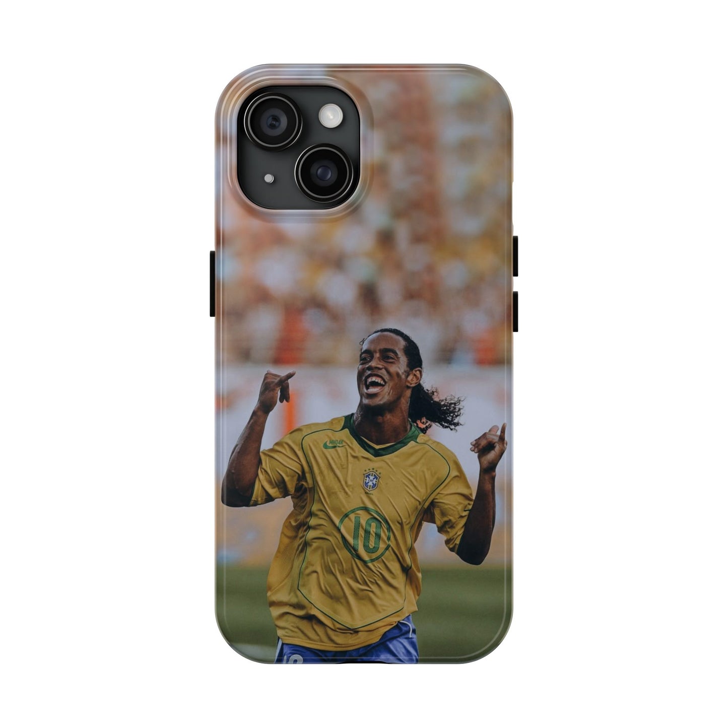 Ronaldinho Soccer Fan Tough Phone Cases - Celebration Design
