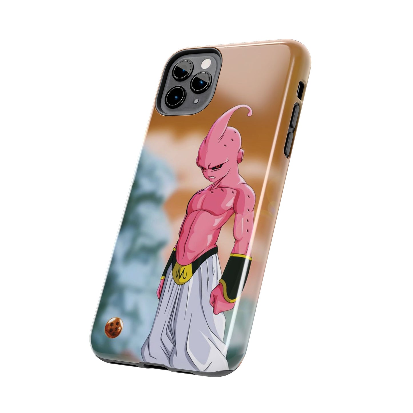 Majin Buu Fierce Dragon Ball Tough Phone Case - Majin Buu Design
