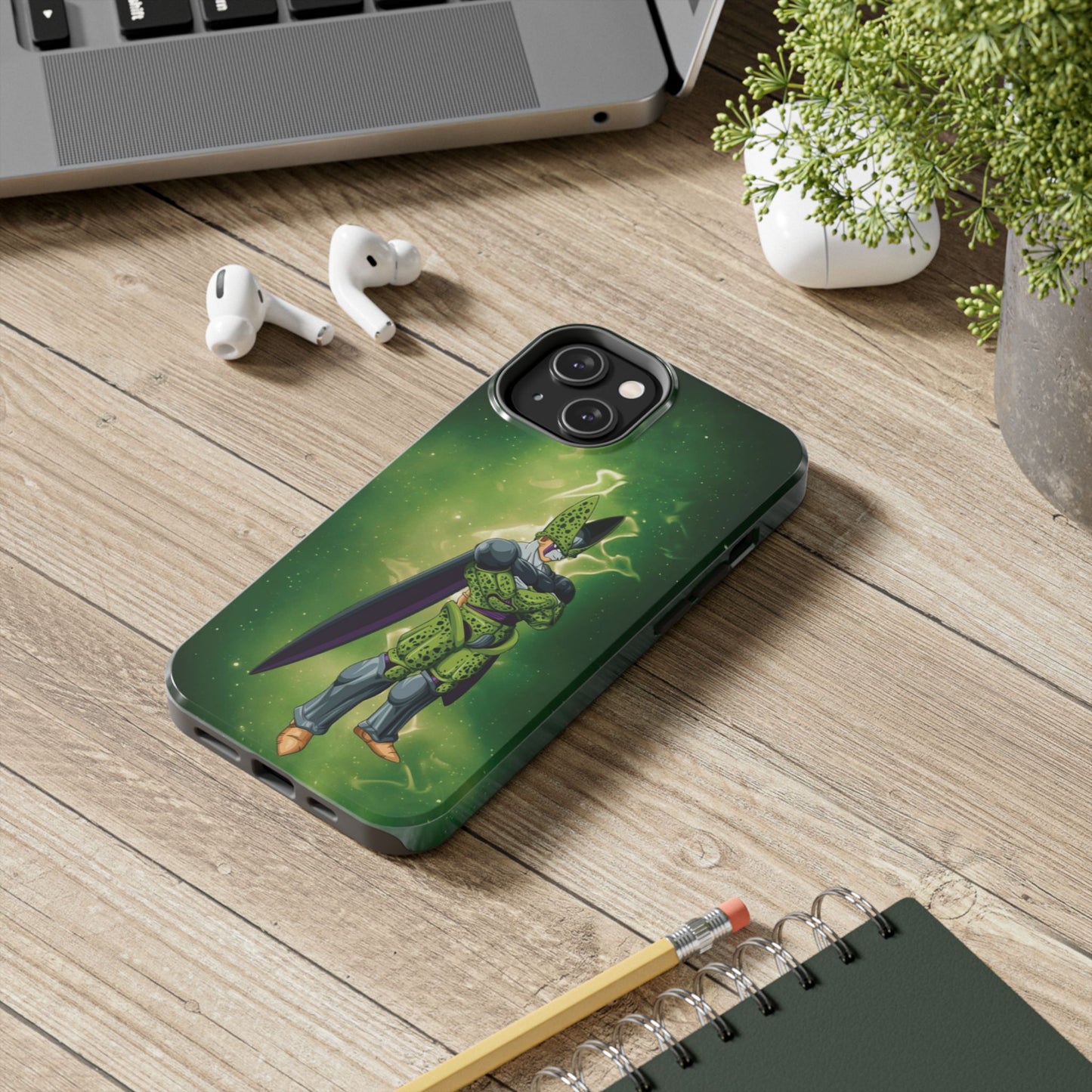 Cell Dragon Ball Z Tough Phone Case - Cell Character Design