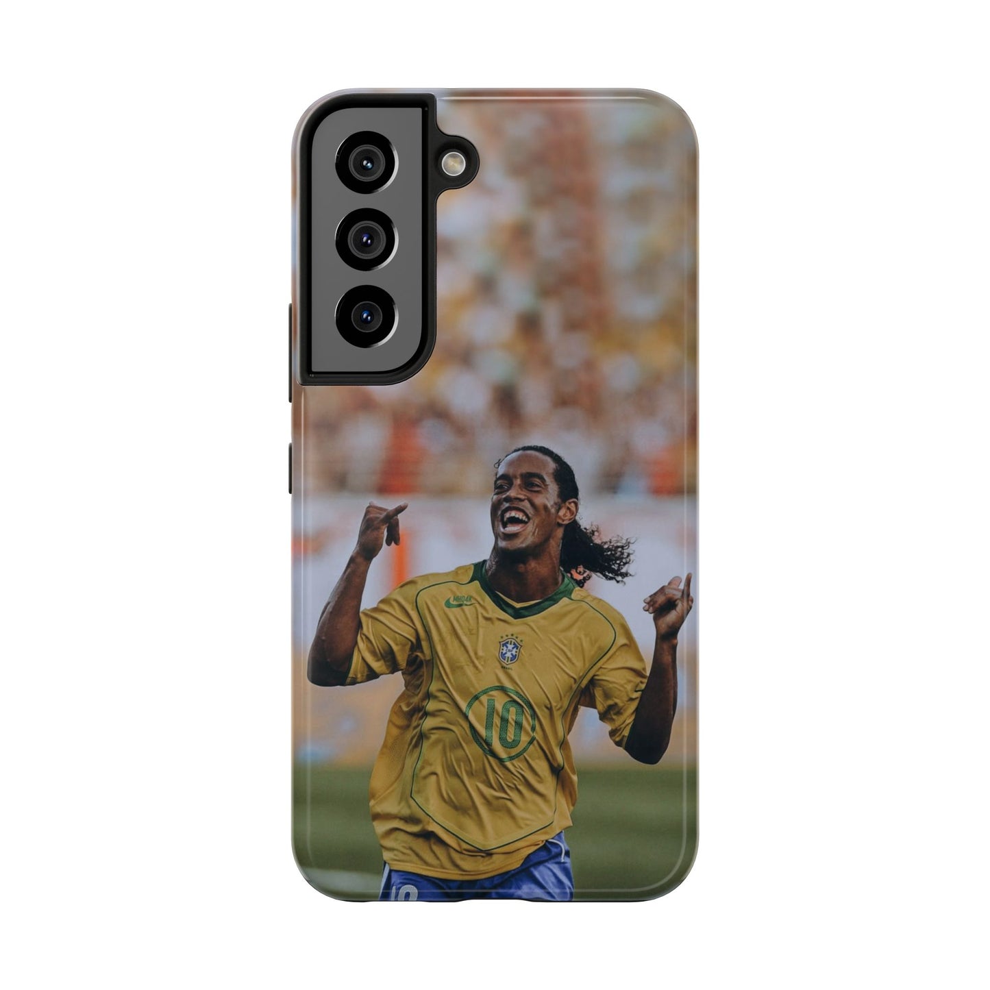 Ronaldinho Soccer Fan Tough Phone Cases - Celebration Design