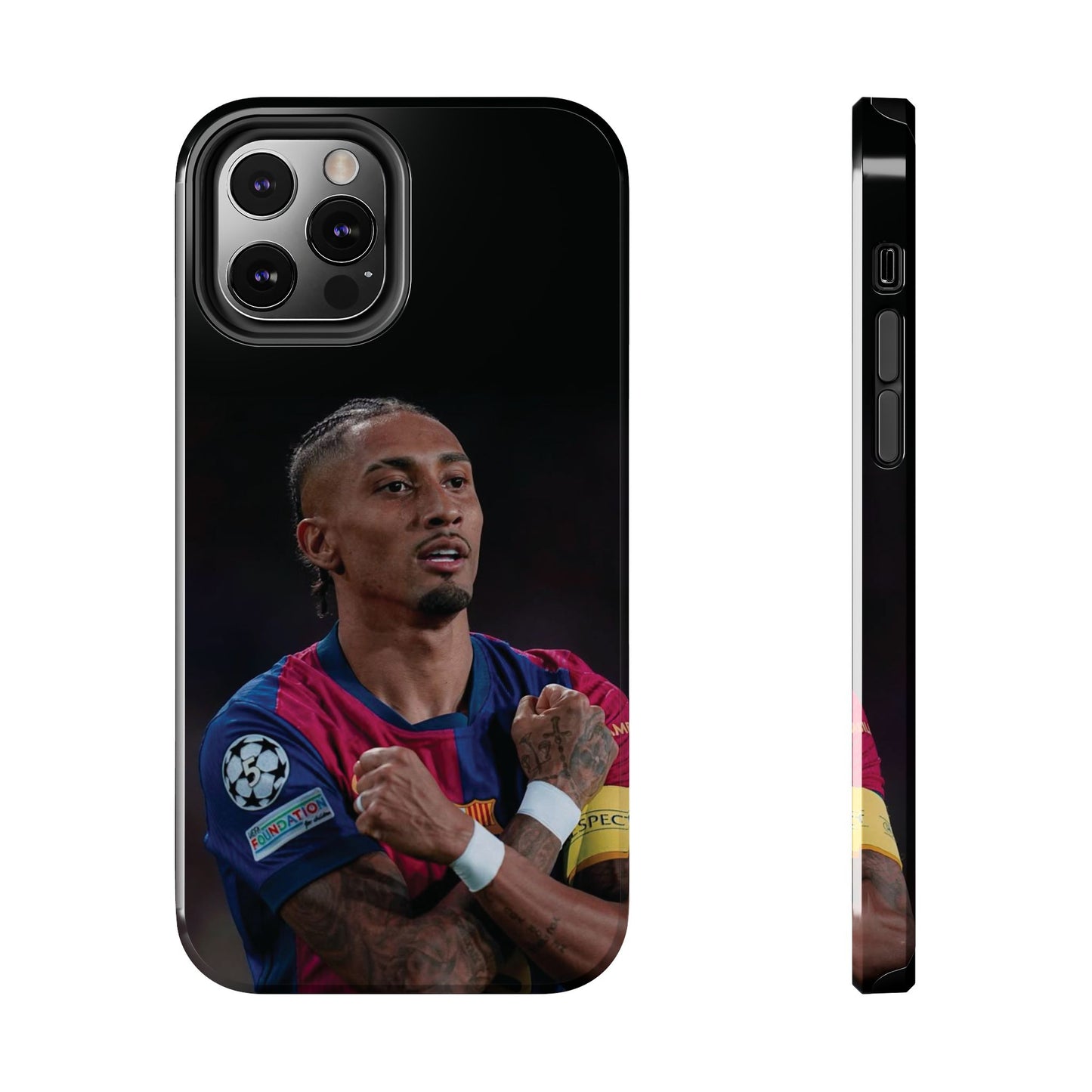 Raphinha Soccer Fan Tough Phone Case - Durable Protection with Star Player Design