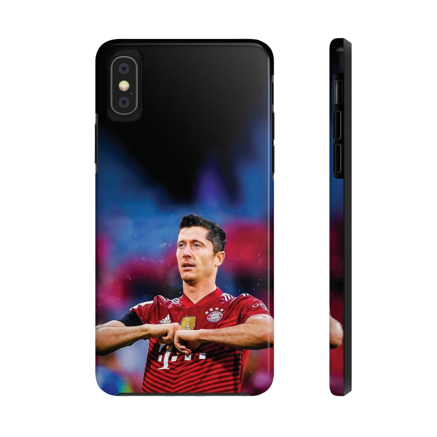 Robert Lewandowski Soccer Tough Phone Cases - Featuring Legendary Player Design