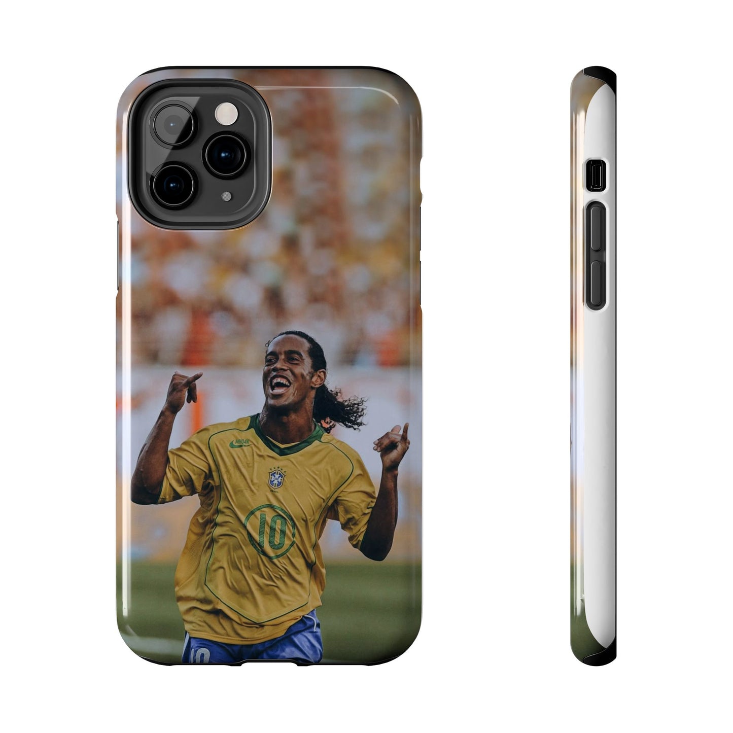 Ronaldinho Soccer Fan Tough Phone Cases - Celebration Design