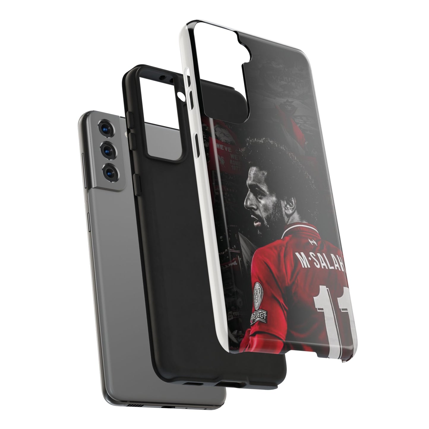 M'Salah Tough Phone Case - Durable Soccer Design for Fans