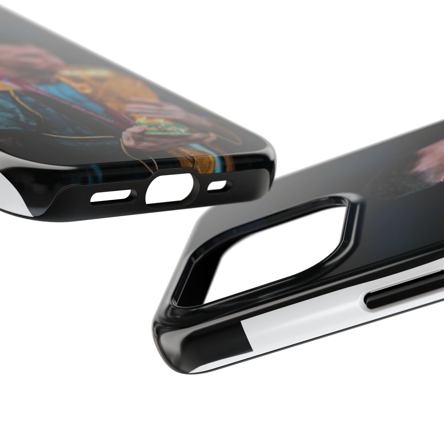 Messi World Cup Champion Tough Phone Case - Messi Trophy Design