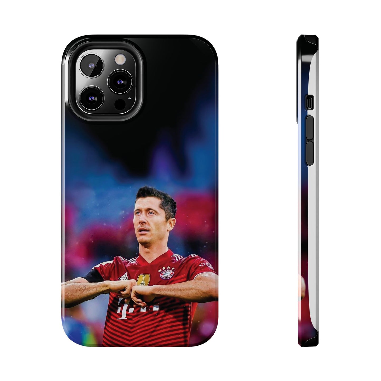 Robert Lewandowski Soccer Tough Phone Cases - Featuring Legendary Player Design