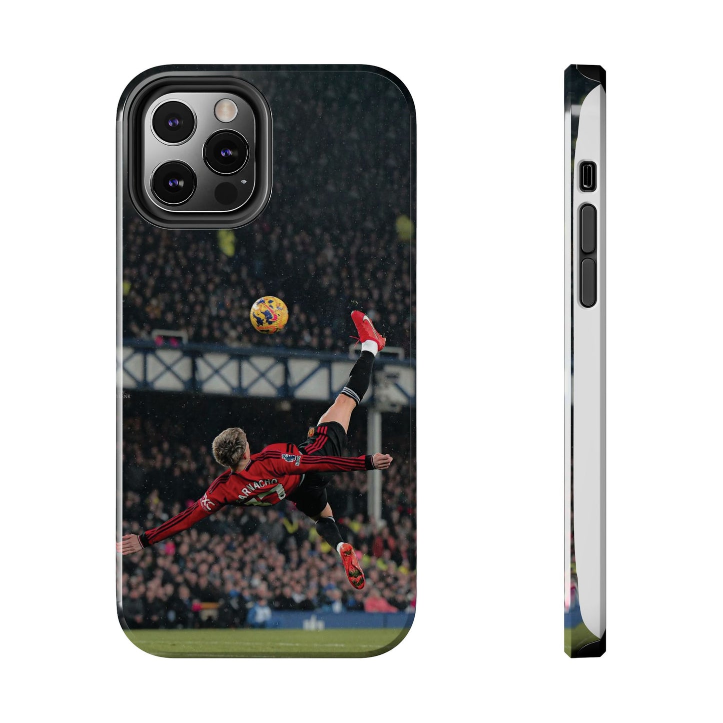 Alejandro Garnacho Soccer Action Tough Phone Cases - Durable and Stylish Protection for Sports Fans