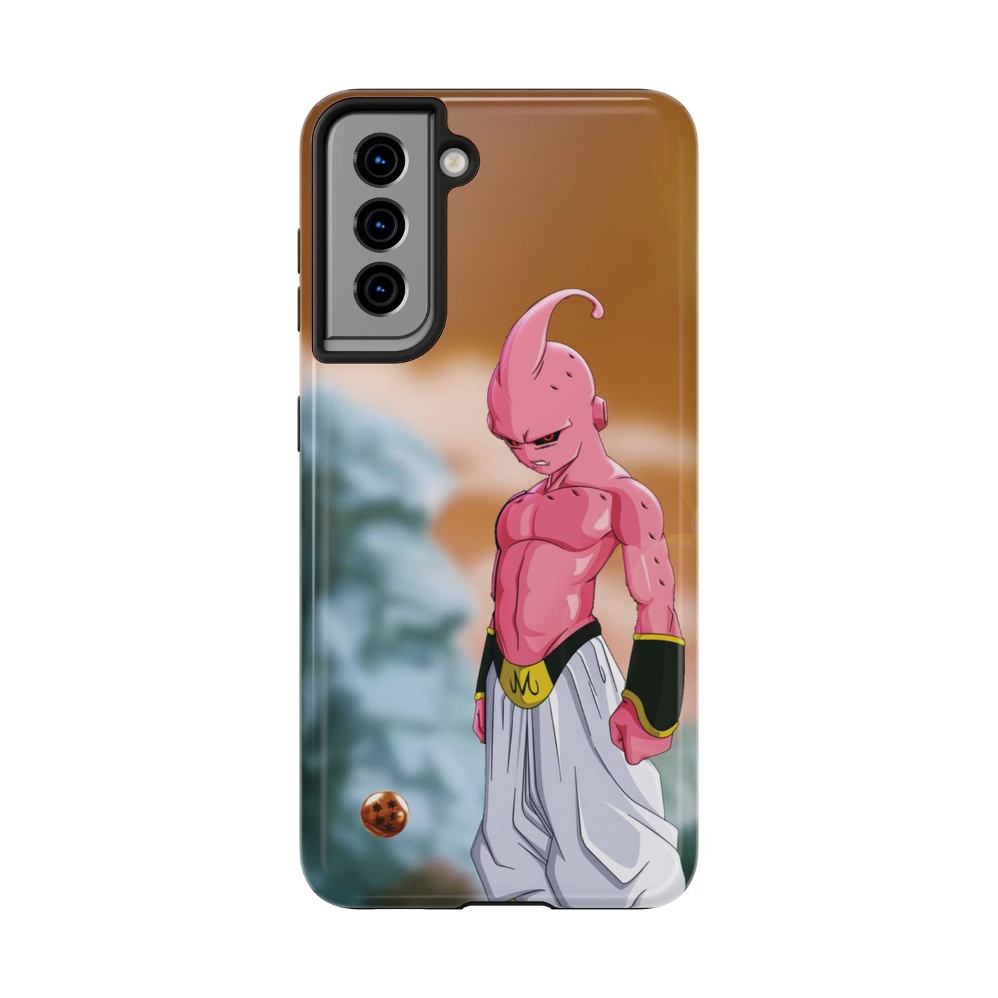 Majin Buu Fierce Dragon Ball Tough Phone Case - Majin Buu Design