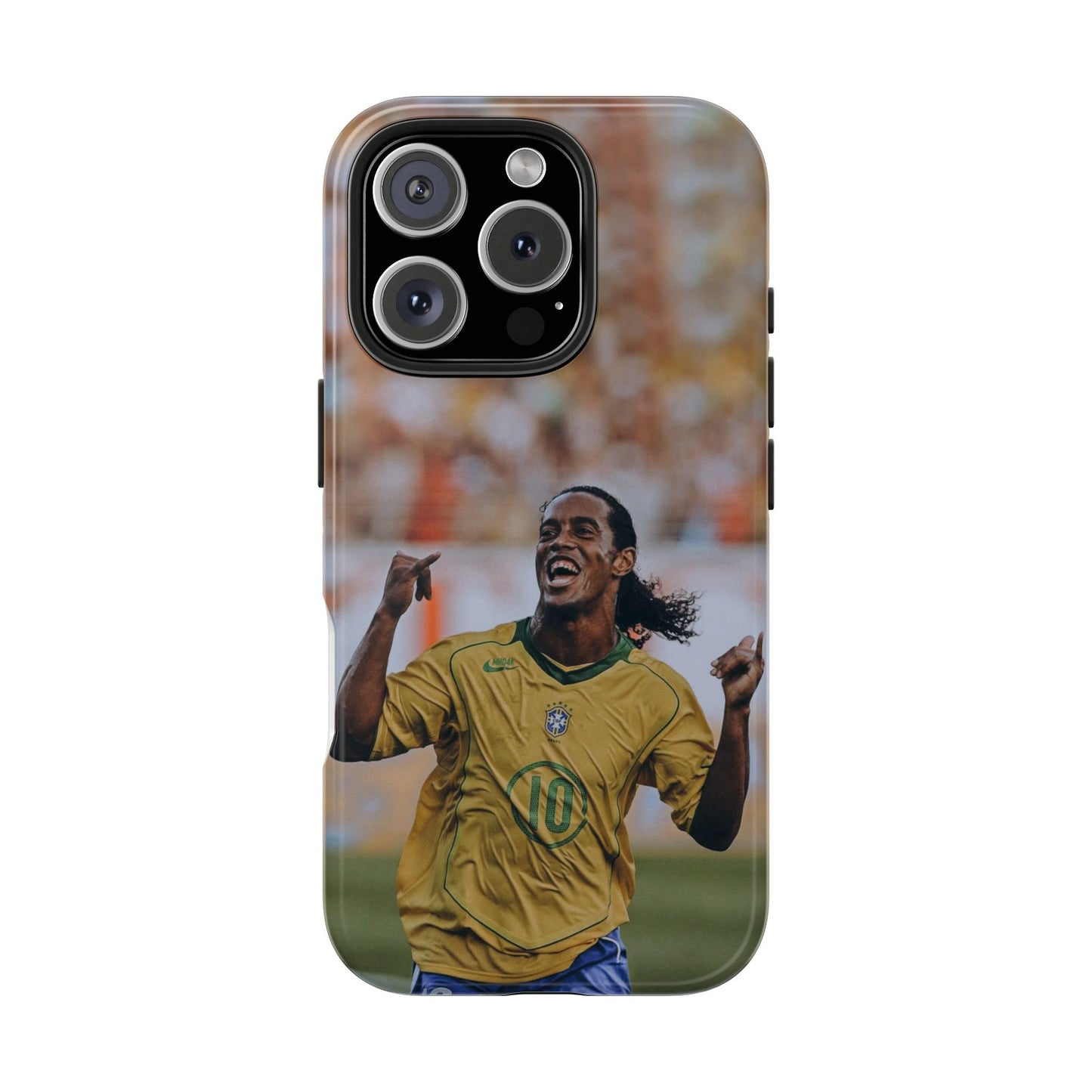 Ronaldinho Soccer Fan Tough Phone Cases - Celebration Design