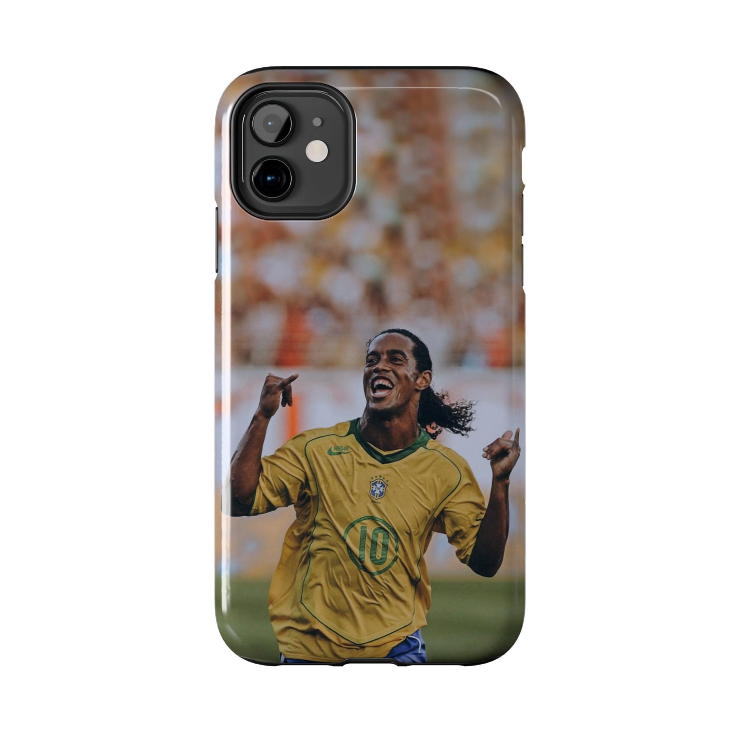 Ronaldinho Soccer Fan Tough Phone Cases - Celebration Design