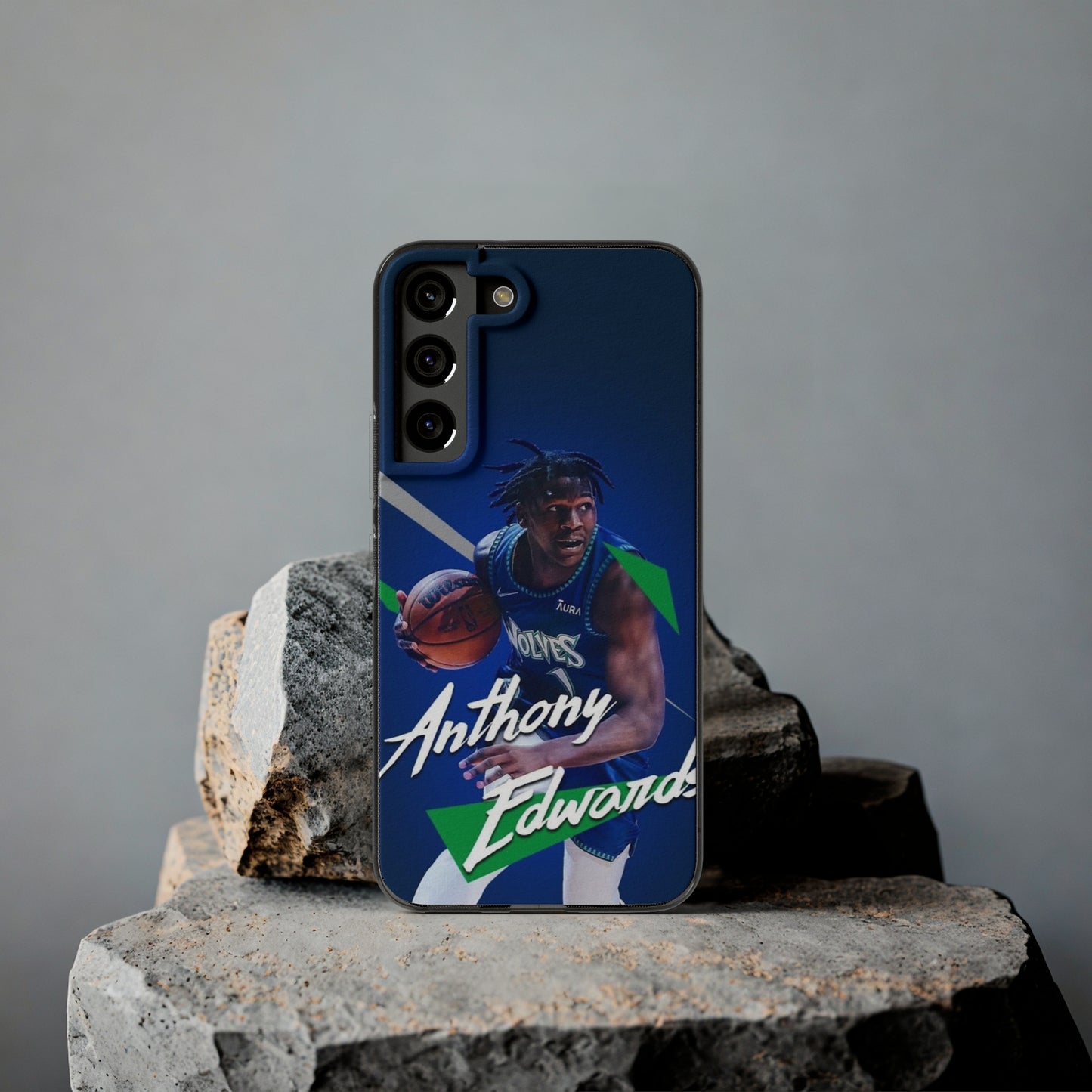 Anthony Edwards Soft Phone Case - Basketball Fan Accessory