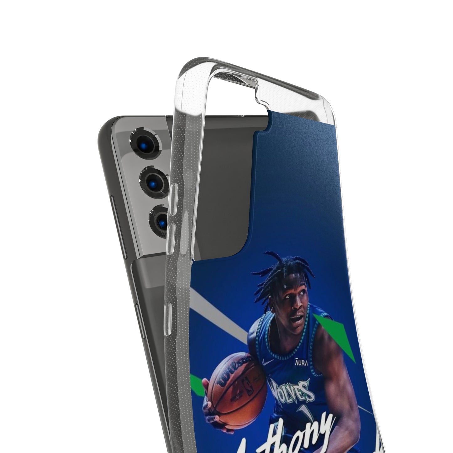 Anthony Edwards Soft Phone Case - Basketball Fan Accessory