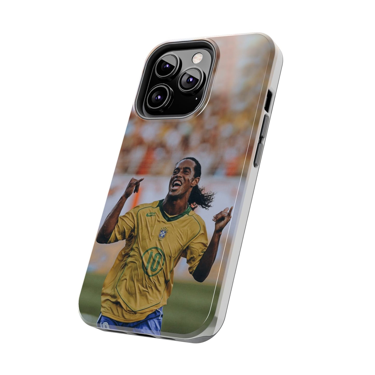 Ronaldinho Soccer Fan Tough Phone Cases - Celebration Design