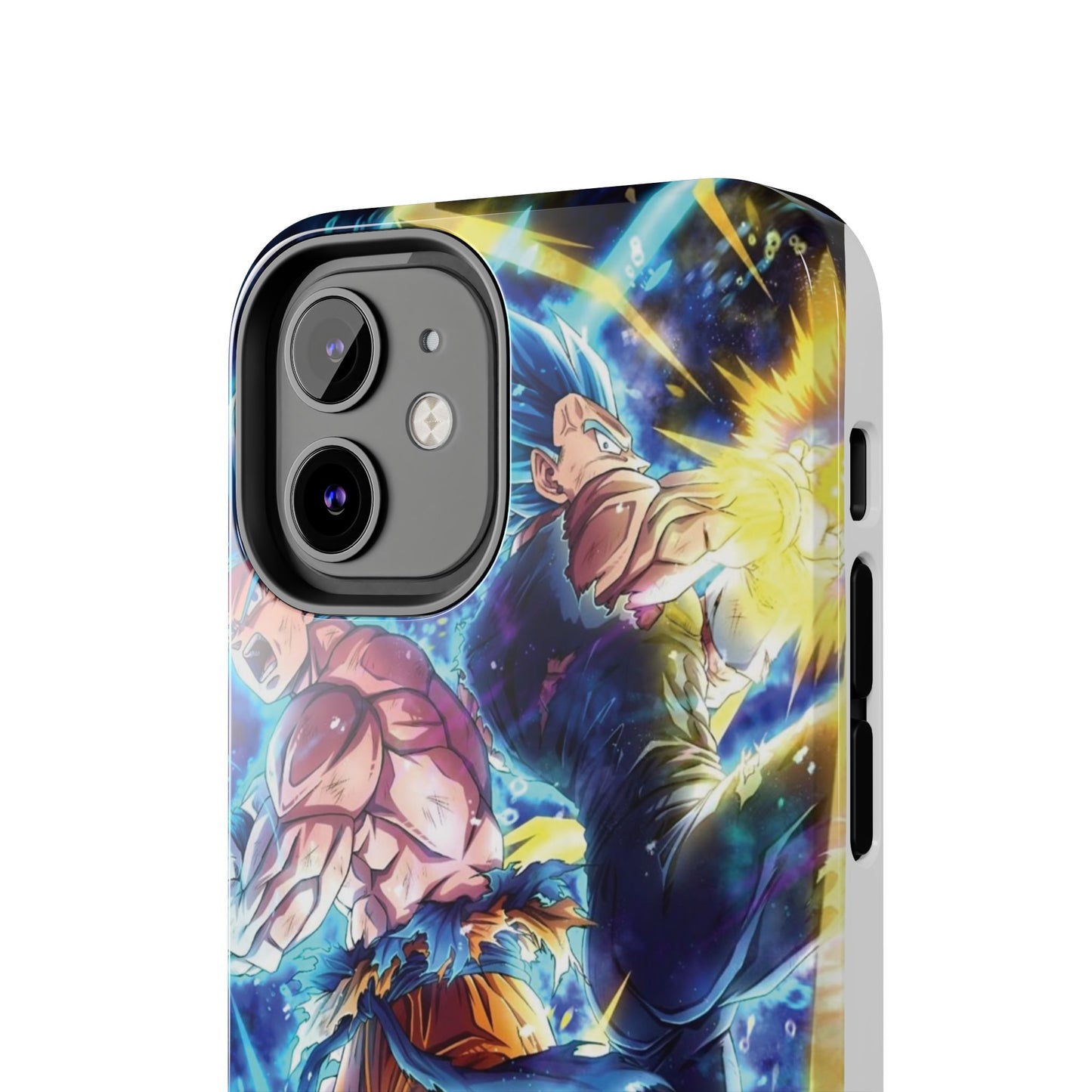 Goku Vegeta Dragon Ball Super Tough Phone Case - Vibrant Anime Character Design