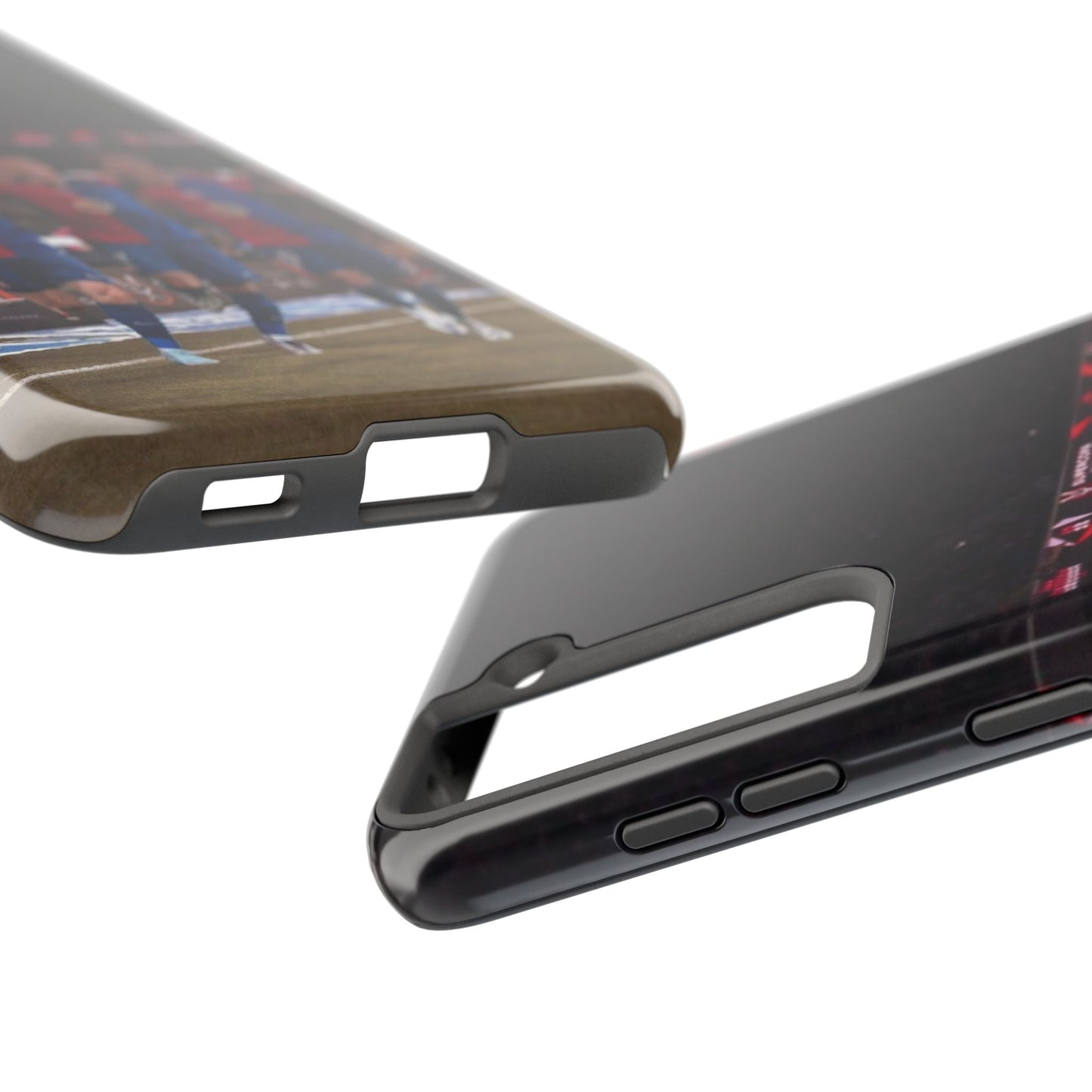 Lewandowski, Raphinha, Lamine Yamal Soccer Team Tough Phone Case - Durable Protection for Fans!